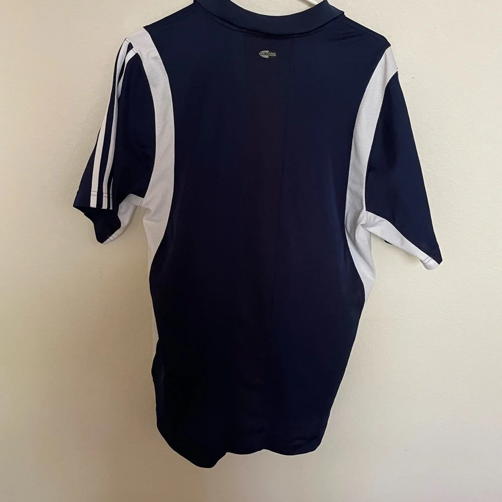 Adidas men’s polo in blue